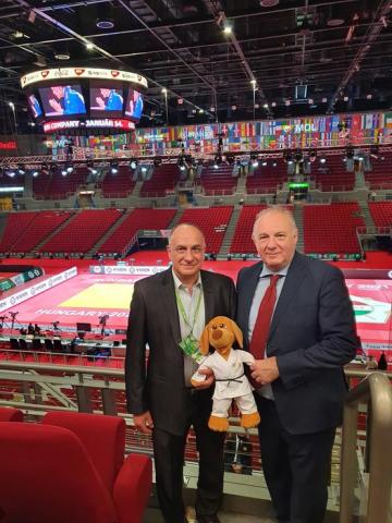 Márton Imre aBudapesten a Judo Világbajnokságon